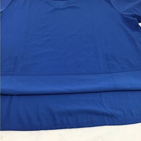 Grey’s Anatomy Uniform Top Royal Blue 3 Pocket V-Neck Laced New Size 3XL - Picture 7 of 13